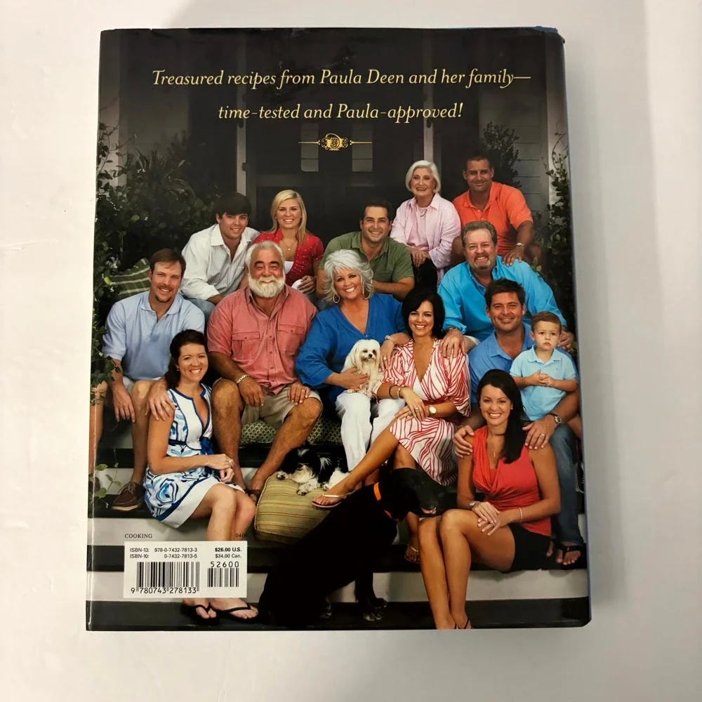 Paula Deen The Deen Family Cookbook Hardcover 1st Edition 2009 Southern Recipes